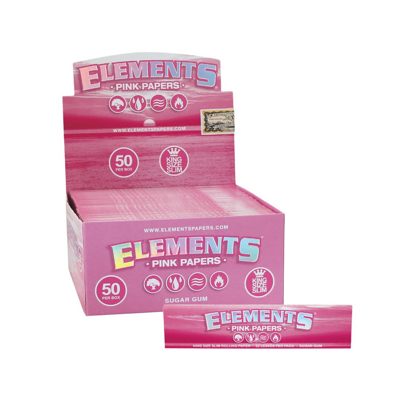 Load image into Gallery viewer, Buy ELEMENTS - Pink King Size Slim | Slimjim India 
