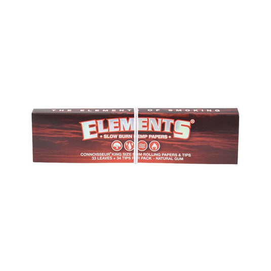 Elements Red King Size - Connoisseur Paper Elements 