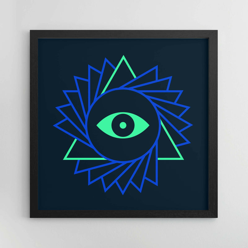 Load image into Gallery viewer, Buy EYE OF THE PROVIDENCE - Framed Poster Framed Poster | Slimjim India
