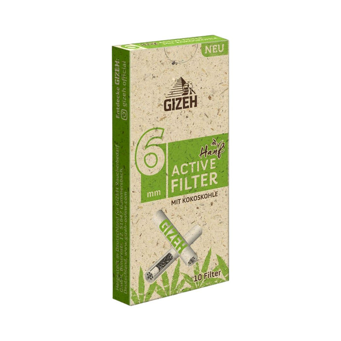 Buy Gizeh - Bio Hemp Active Charcoal Filter | Slimjim India