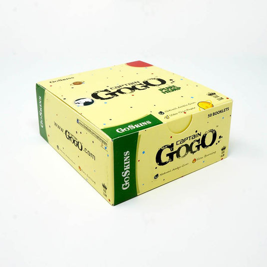Gogo - Go Skins Pure Hemp (King Size Rolling Papers) Paraphernalia captain gogo 