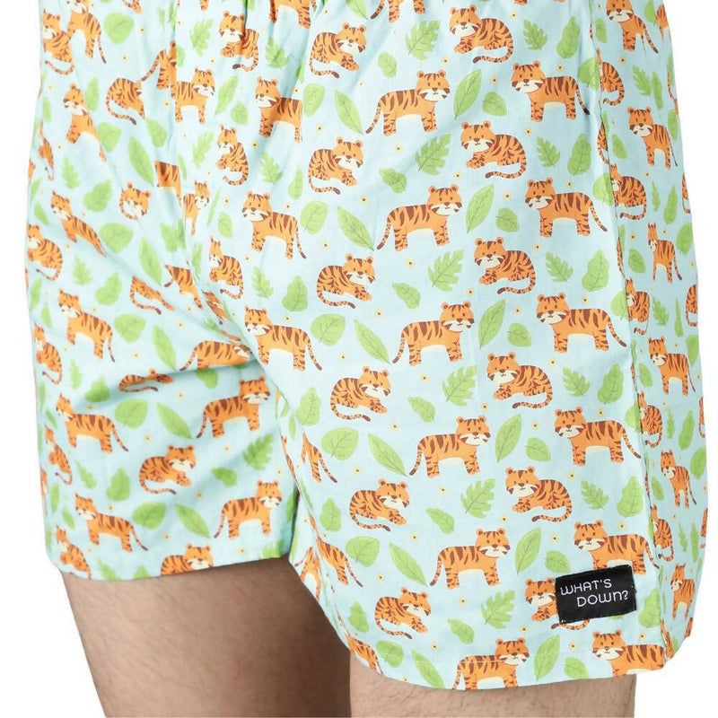 Load image into Gallery viewer, Buy Green Sher Khan Boxers Boxers | Slimjim India
