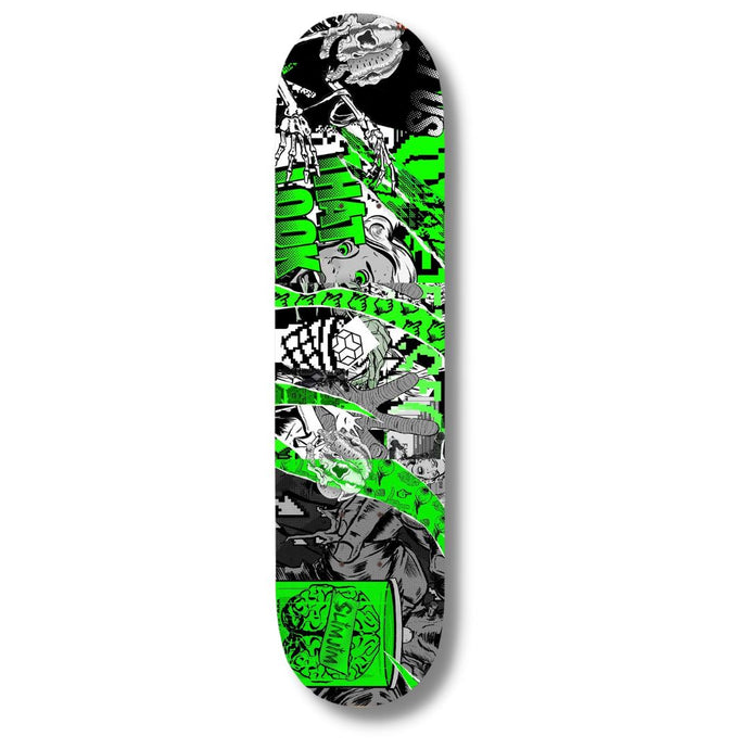 Buy Green Wave Skate Deck Decor | Slimjim India