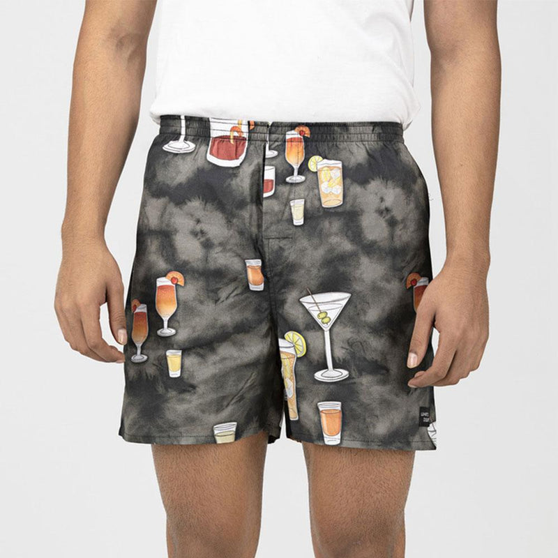 Load image into Gallery viewer, Grey Cocktail Boxers Boxers Whats&#39;s Down 

