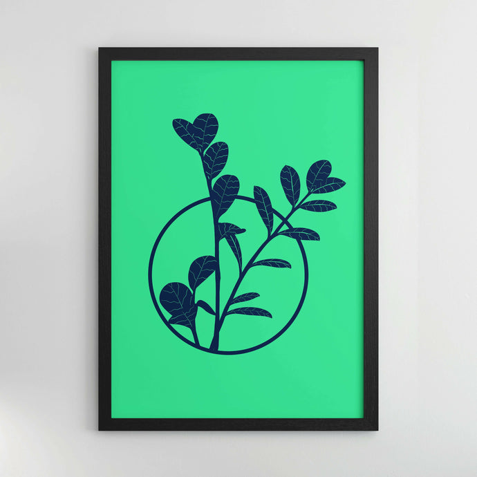 Buy GROW & GLOW - Framed Poster Framed Posters | Slimjim India