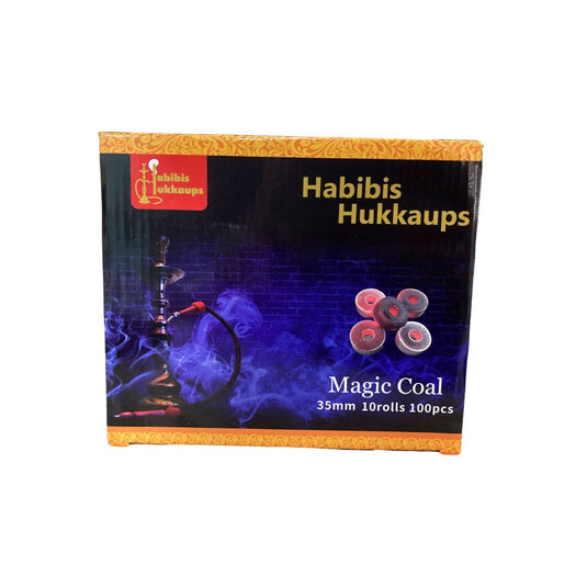 Habibis Hukkaups - Charcoal for Hookah Slimjim Online 