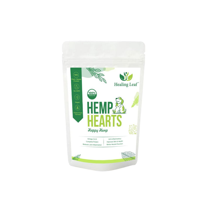 Healing Leaf - Hemp Hearts For Pets 100g - Hempivate