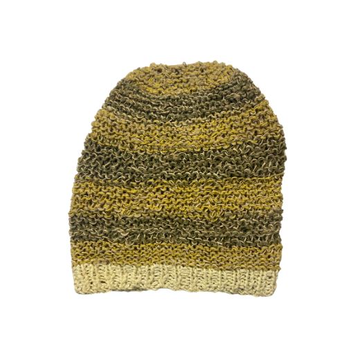 Load image into Gallery viewer, Buy Hemp Beanies Faded Grey and yellow | Slimjim India
