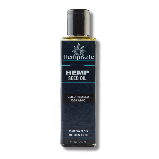 Buy Hempivate - Hemp Seed Oil (200ML) Hemp seed oil | Slimjim India