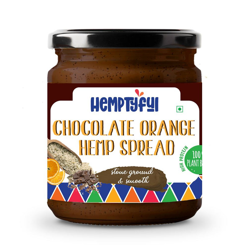 Load image into Gallery viewer, Buy Hemptyful - Hemp Spread (180gm) Chocolate Orange Hemp Spread | Slimjim India
