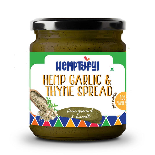 Buy Hemptyful - Hemp Spread (180gm) Garlic & Thyme Hemp Spread | Slimjim India
