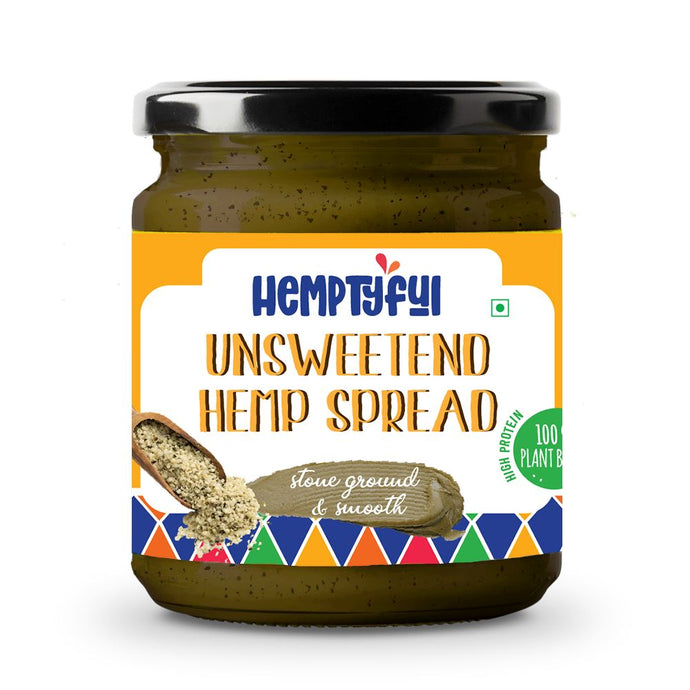Buy Hemptyful - Hemp Spread (180gm) Unsweetened Hemp Spread Price | Slimjim India