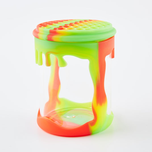 Buy Honeycomb Drip - Glass Jar Storage Jars | Slimjim India