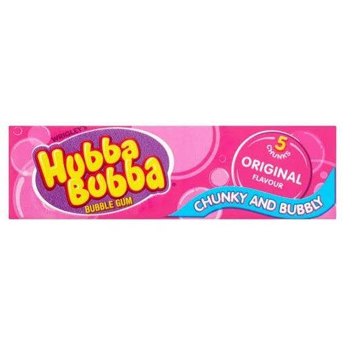Hubba Bubba Chunky and Bubbly Bubble Gum Munchies Wrigley's Original 