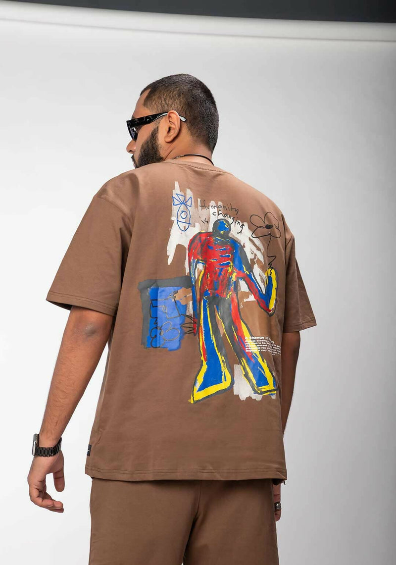 Load image into Gallery viewer, Humanity Oversize Co-ord set | Slimjim India 
