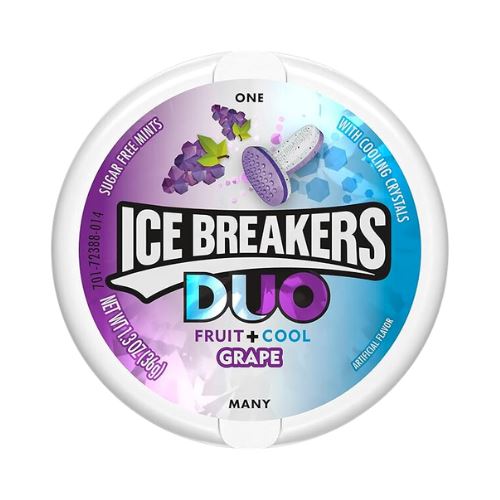 Load image into Gallery viewer, Buy Ice Breakers Duo Munchies Grape | Slimjim India
