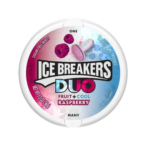Load image into Gallery viewer, Buy Ice Breakers Duo Munchies Raspberry | Slimjim India
