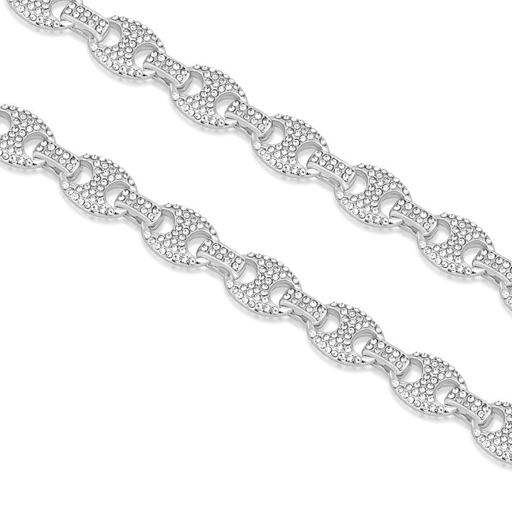Load image into Gallery viewer, Buy ICED MARINER CHAIN | Shop Custom Wrapgame Jewellery on Slimjim 
