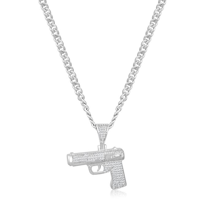 Load image into Gallery viewer, Buy Wrapgame custom | ICED P92 PENDANT | Slimjim India
