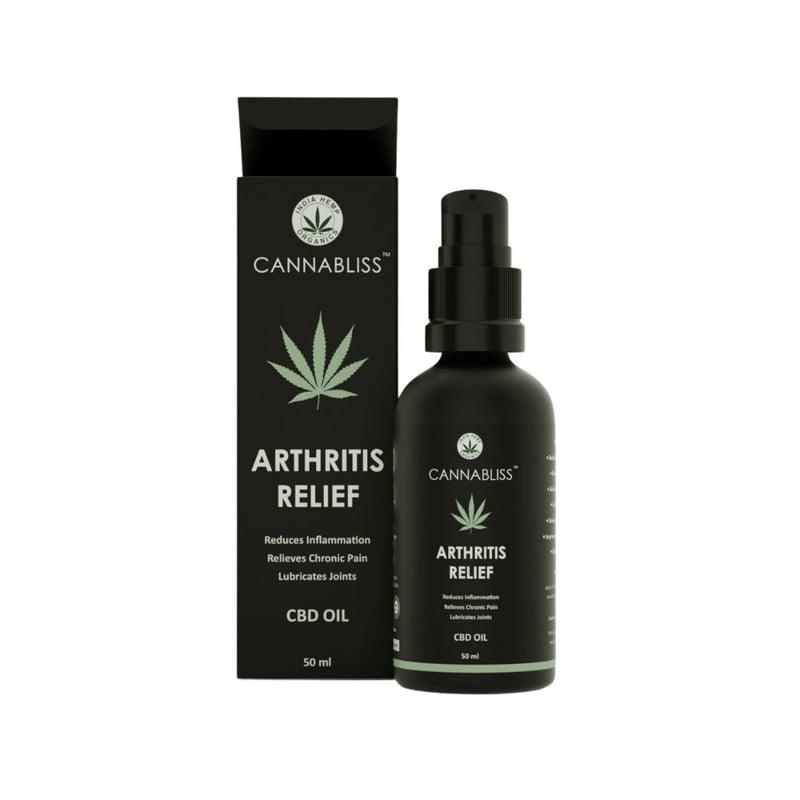 Load image into Gallery viewer, Buy India Hemp Organics - Arthritis Relief CBD oil 50ml | Slimjim India
