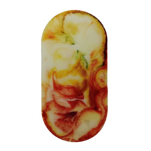 Load image into Gallery viewer, Buy Infinite Chaos - Ochre - Resin Rolling Tray Rolling Tray | Slimjim India
