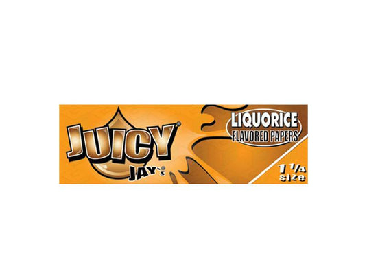 Juicy Jay's Liquorice 1 1/4th Skins Paraphernalia juicy jays 