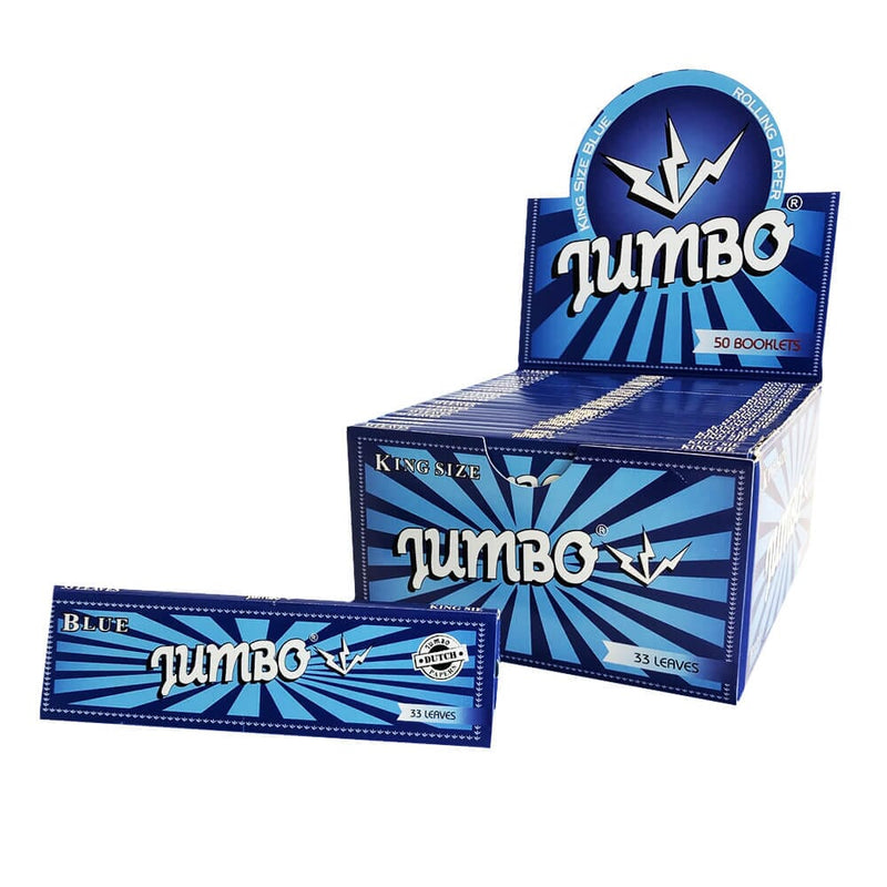 Load image into Gallery viewer, Buy Jumbo - King Size Blue Rolling Papers King Size Skins | Slimjim India
