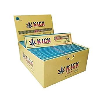Kick Slim Blue King Size Skins (Box of 50) rolling papers Kick Slim 