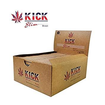 Kick Slim Brown King Size Skins (Box of 50) rolling papers Kick Slim 