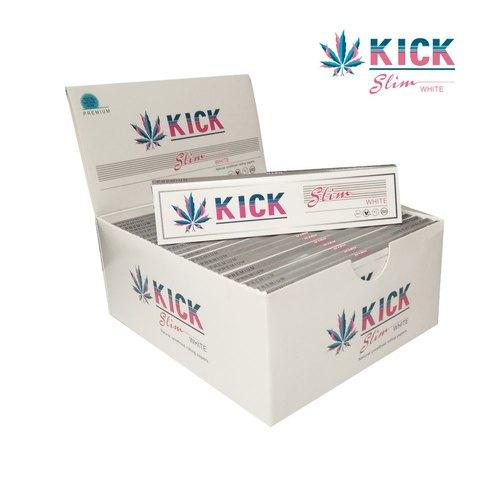 Kick Slim White King Size Skins (Box of 50) rolling papers Kick Slim 