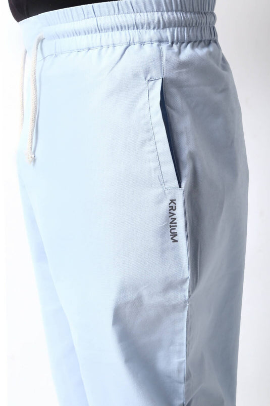 Harem Pants For Men  Organic Cotton  Aqua Blue