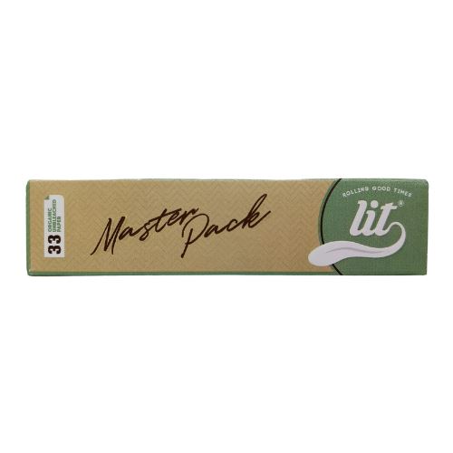 Buy Lit - Master Pack (Natural) rolling papers | Slimjim India