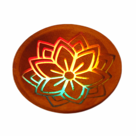 Buy LitLab Mixing Bowl - Mandala wooden mixing bowl | Slimjim India