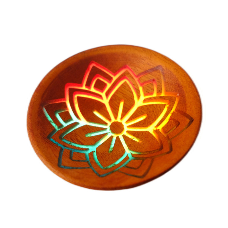 Load image into Gallery viewer, Buy LitLab Mixing Bowl - Mandala wooden mixing bowl | Slimjim India
