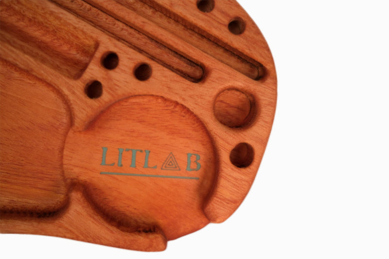 Load image into Gallery viewer, Buy LitLab - Wooden Rolling Tray V2 Wooden Rolling tray | Slimjim India
