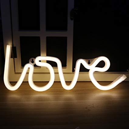 Load image into Gallery viewer, LOVE LED Light (Single Colour) Lamp Slimjim 
