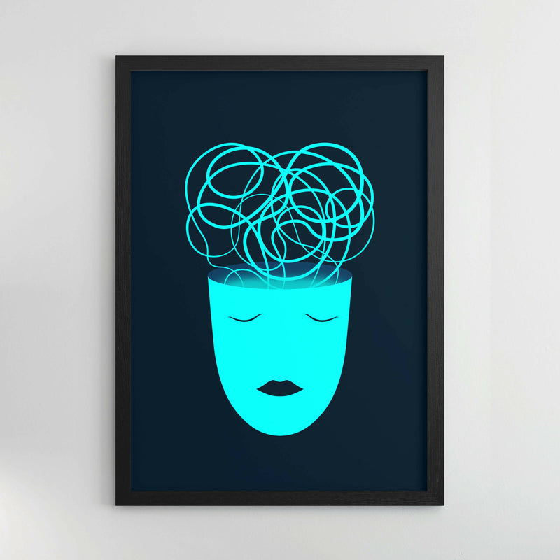 Load image into Gallery viewer, Buy MIND BLOWING - Framed Poster Framed Poster | Slimjim India
