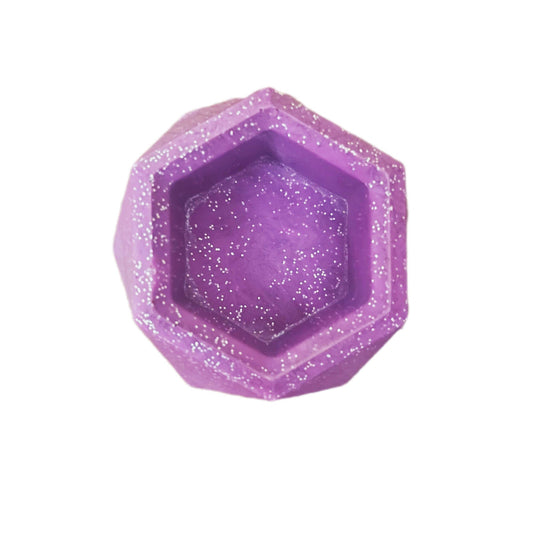 Buy Mini Hexagon Ashtray - Light Purple Ashtray | Slimjim India