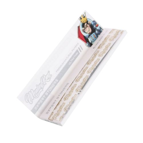 Buy Monkey King - Expert Stoner KS Slim (White) King Size Skins | Slimjim India