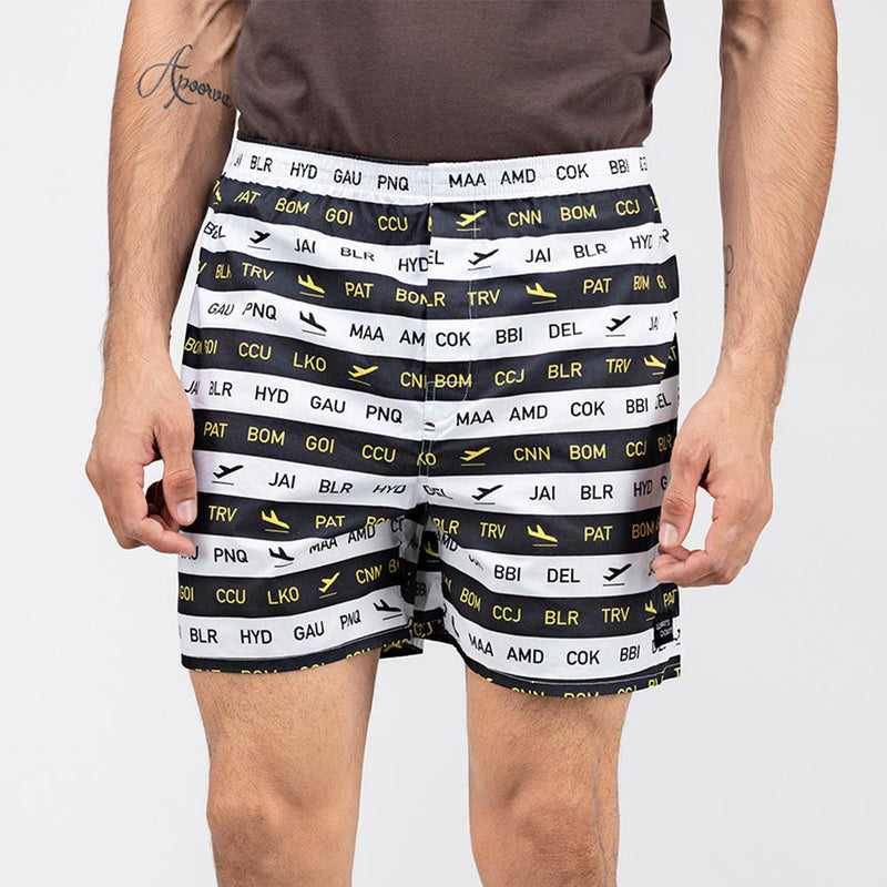 Load image into Gallery viewer, Multicolour Cities Boxers Boxers Whats&#39;s Down 
