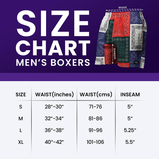 Buy Multicoloured Scarf Boxers Boxers | Slimjim India