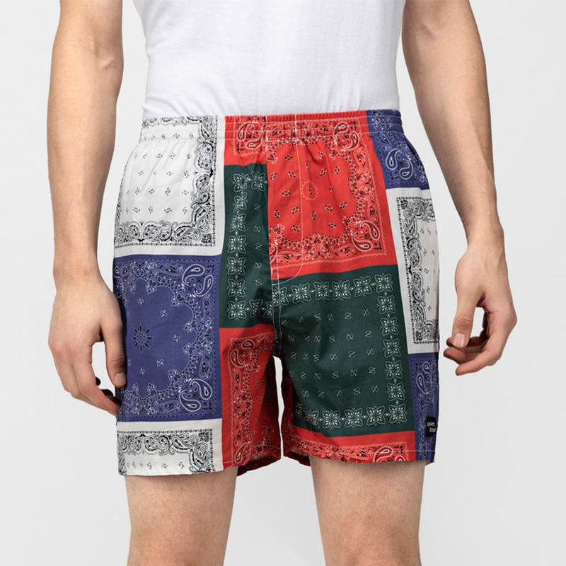Load image into Gallery viewer, Multicoloured Scarf Boxers Boxers Whats&#39;s Down 

