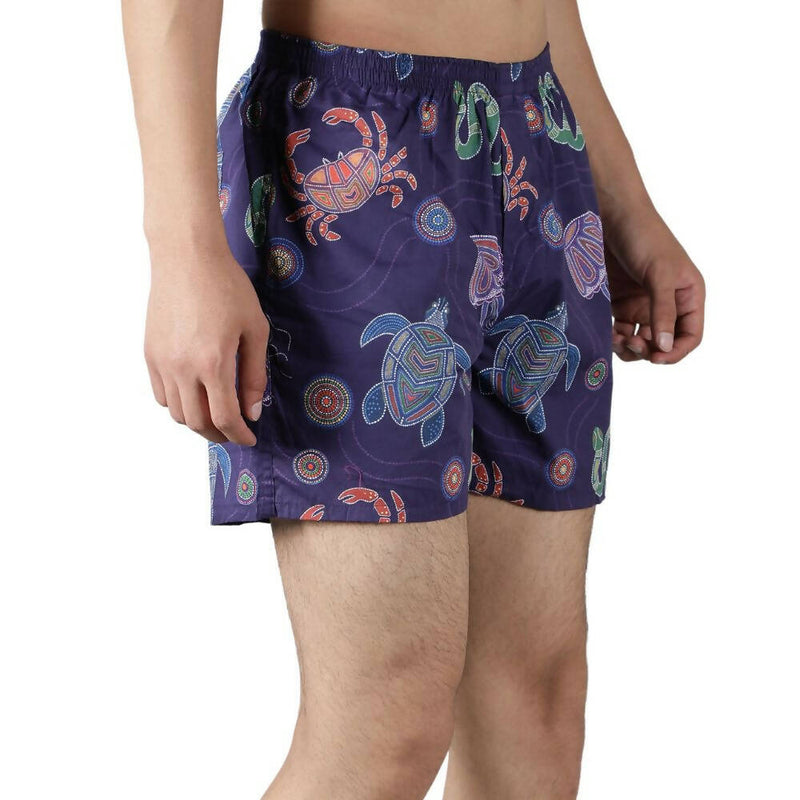 Load image into Gallery viewer, Buy Navy Deep Sea Boxers Boxers | Slimjim India
