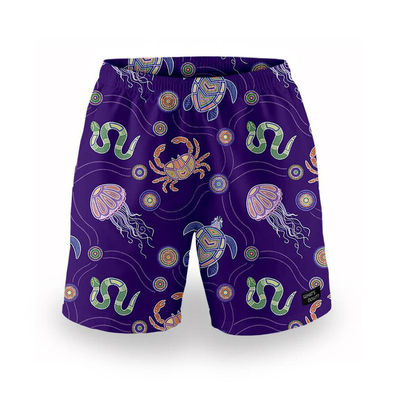 Load image into Gallery viewer, Navy Deep Sea Boxers Boxers Whats&#39;s Down
