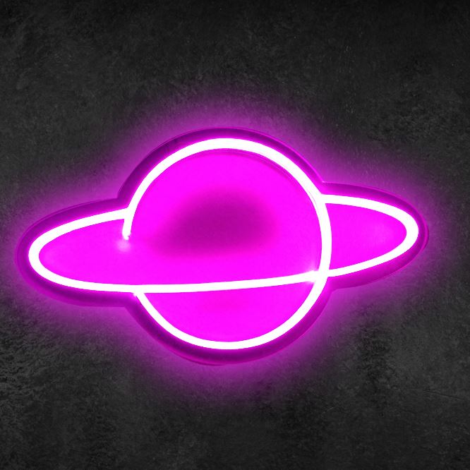 Load image into Gallery viewer, NEO-PLANET NEON SIGNAGE (45 x 15)cms Gift Set Slimjim Online 
