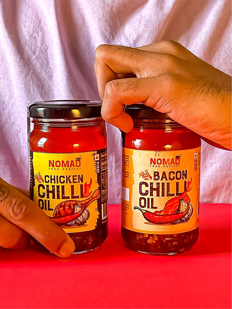 Load image into Gallery viewer, Buy Nomad - Chilli Oil Combo Food | Slimjim India
