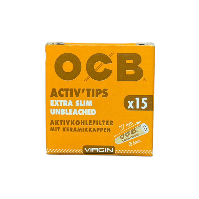 Load image into Gallery viewer, Buy OCB Extra Slim Unbleached Activated Carbon Filter | Slimjim India
