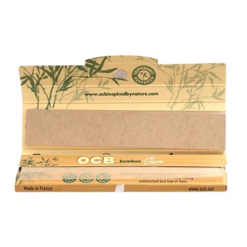 Buy OCB - Bamboo Slim Rolling Paper + Tips Rolling Papers + Tips | Slimjim India