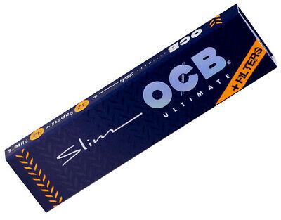 Load image into Gallery viewer, Buy OCB King Size Ultimate Slim Paper + Tips Paraphernalia | Slimjim India
