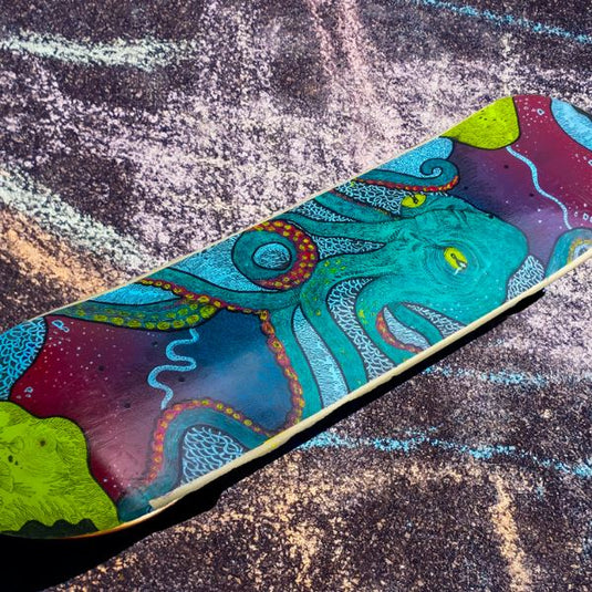 Octopi - Skate deck (Hand Painted) Decor Slimjim 